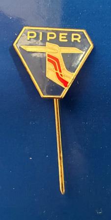 PIPER: "Lapel Badge" (image for) PIPER: "Lapel Badge"