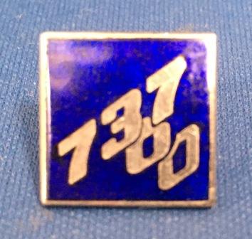 BOEING: "B737 Lapel Badge" - Click Image to Close
