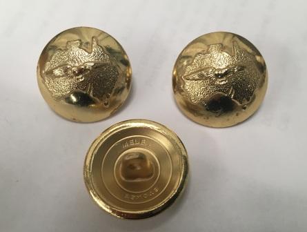 (image for) GOLD METAL EAGLE UNIFORM BUTTON - Click Image to Close