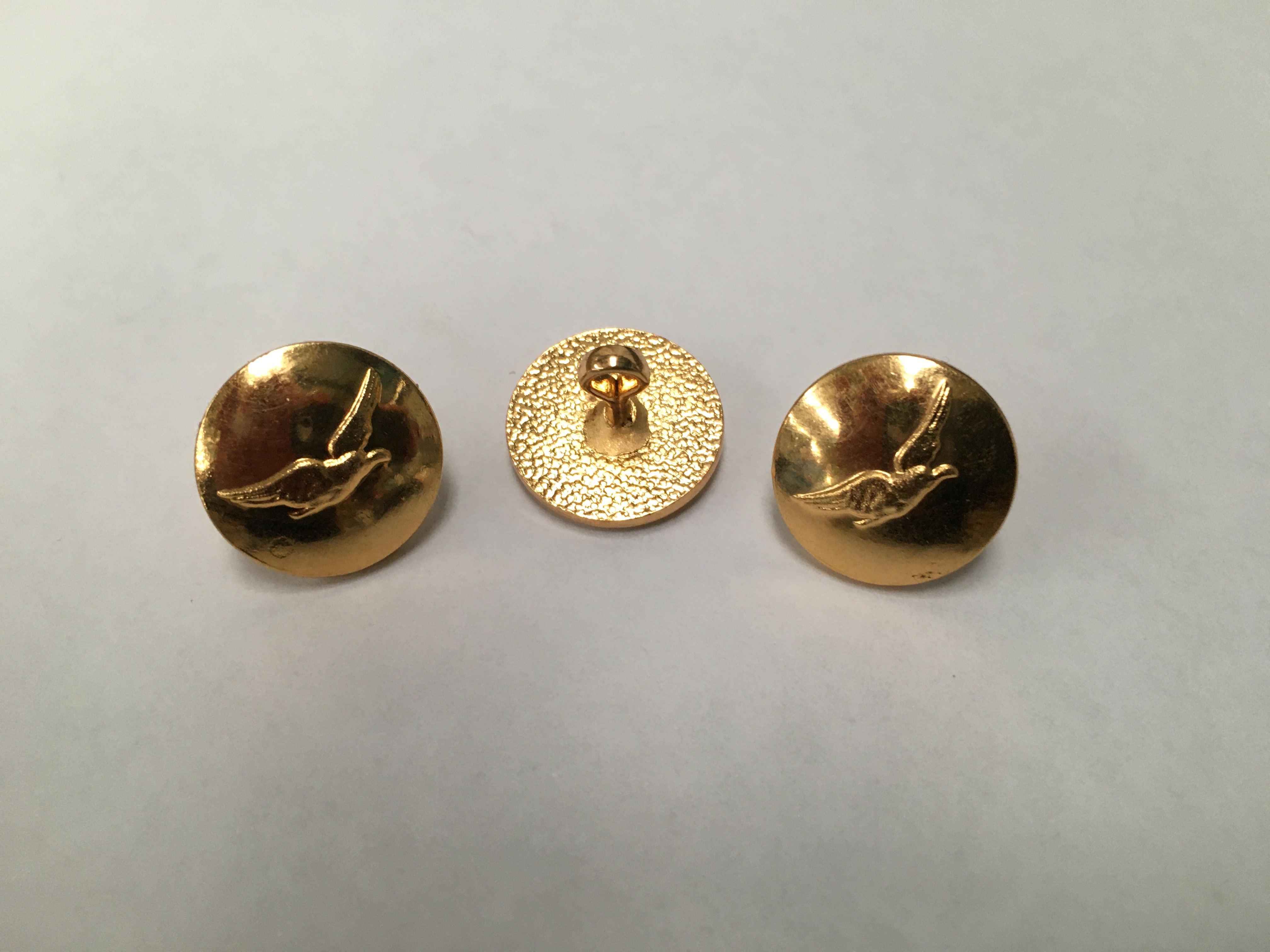 (image for) GOLD METAL EAGLE UNIFORM BUTTON