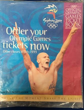 SOCOG: "Sydney 2000 Official Olympic Games Ticket Book"