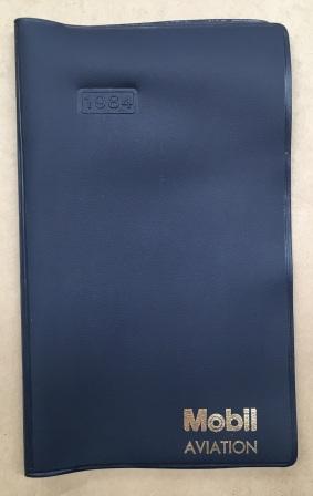 (image for) MOBIL AVIATION: "Plastic Notebook Cover"