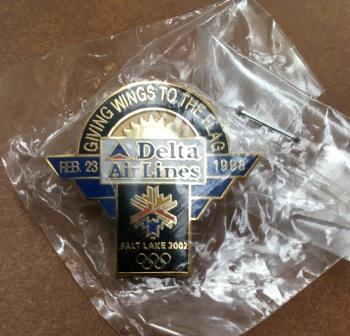 (image for) LAPEL BADGE: "Salt Lake 2002"