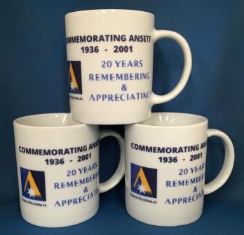 (image for) "COMMEMORATING ANSETT" COFFEE MUG