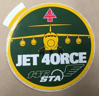 (image for) BRITISH AEROSPACE JET 4ORCE: "Sticker"