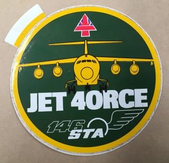 (image for) BRITISH AEROSPACE JET 4ORCE: "Sticker" - Click Image to Close