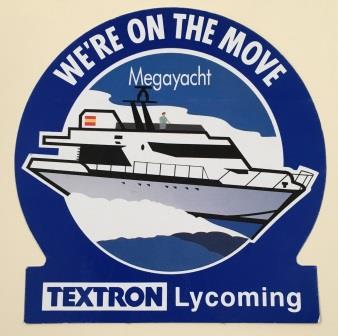 TEXTRON LYCOMING: "Sticker"