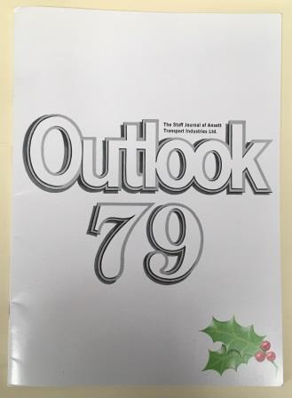 (image for) "OUTLOOK" ATI STAFF JOURNAL DECEMBER 1979