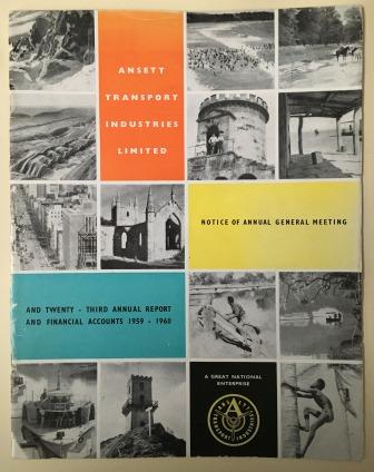ANNUAL REPORT 1959-60 (image for) ANNUAL REPORT 1959-60