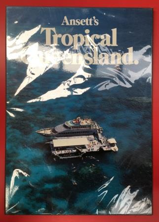 HOLIDAY POSTER: "Ansett's Tropical Queensland." (image for) HOLIDAY POSTER: "Ansett's Tropical Queensland."