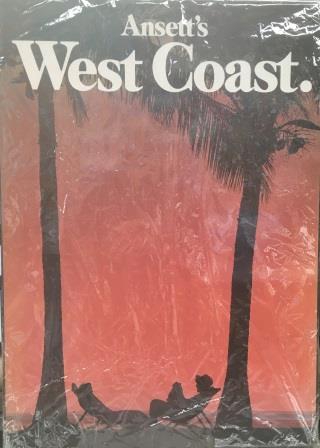 (image for) HOLIDAY POSTER: "Ansett's West Coast." - Click Image to Close