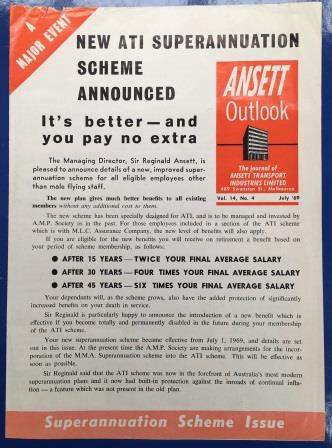 (image for) "OUTLOOK" ATI STAFF JOURNAL JULY 1969 - Click Image to Close