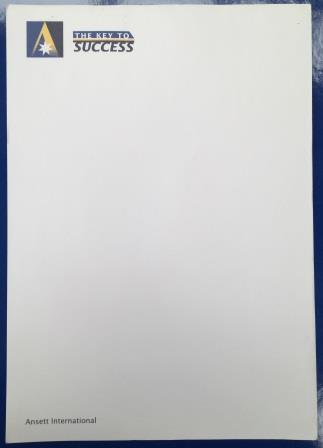 (image for) ANSETT INTERNATIONAL: "Memo / Note Pad" - Click Image to Close