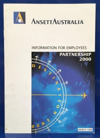 (image for) BOOKLET: "Destination 2000 - Partnership 2000" - Click Image to Close