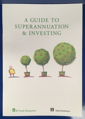 (image for) BOOKLET: "A guide to Superannuation & Investing"