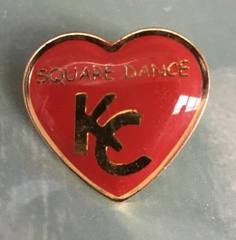 (image for) LAPEL BADGE: "Kansas City Square Dance" - Click Image to Close