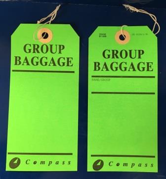 (image for) BAGGAGE TAG: "Group Baggage"