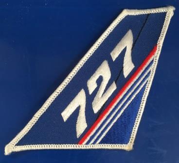 (image for) BOEING: "Embroidered 727 Badge"