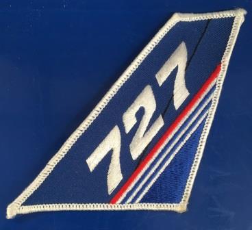 (image for) BOEING: "Embroidered 727 Badge" - Click Image to Close