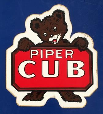 (image for) PIPER: :"CUB J-3 Sticker" - Click Image to Close