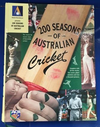 (image for) BOOK: "200 Seasons Of Australian Cricket" - Click Image to Close