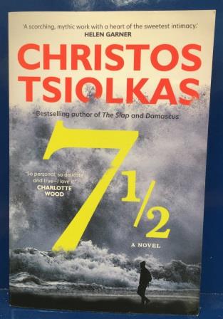(image for) PAPERBACK NOVEL: "7 1/2 by Christos Tsiolkas"