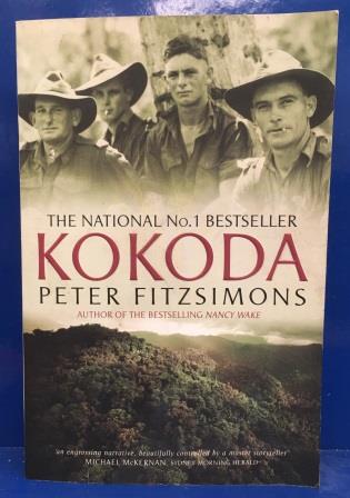 (image for) PAPERBACK NOVEL: "Kokoda by Peter Fitzsimons"