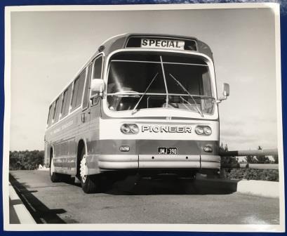ANSETT PIONEER: "Air Conditioned Scenic Cruiser" (image for) ANSETT PIONEER: "Air Conditioned Scenic Cruiser"