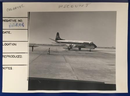 (image for) PHOTO: "Ansett-ANA Vickers Viscount 832" - Click Image to Close