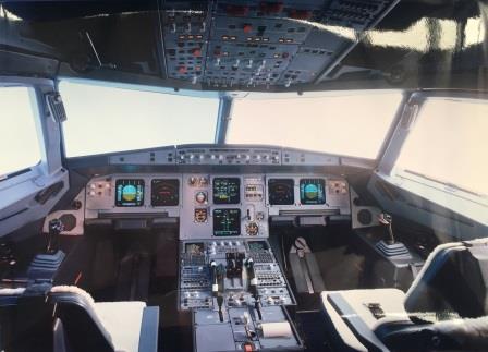 (image for) PHOTOGRAPHIC PRINT: "A320-211 Cockpit"