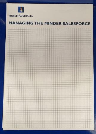 (image for) A4 PAD: "Managing The Minder Salesforce"