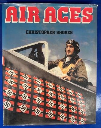 (image for) HARDCOVER BOOK: "Air Aces by Christopher Shores"