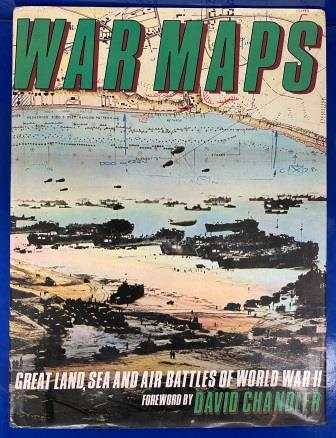 (image for) HARDCOVER BOOK: "War Maps by Simon Goodenough"