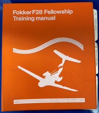 (image for) MANUAL: "Fokker F28 Fellowship Training Manual"