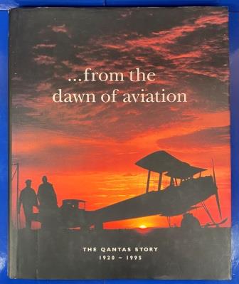 (image for) HARDCOVER BOOK: "The Qantas Story 1920-1995"
