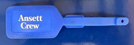 BAGGAGE TAG: "Ansett Crew" (image for) BAGGAGE TAG: "Ansett Crew"