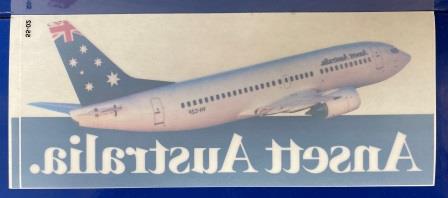 (image for) REVERSE STICKER: "Boeing 737-377"