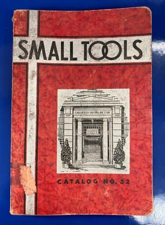 (image for) HANDBOOK: "Small Tools Catalog No 32"