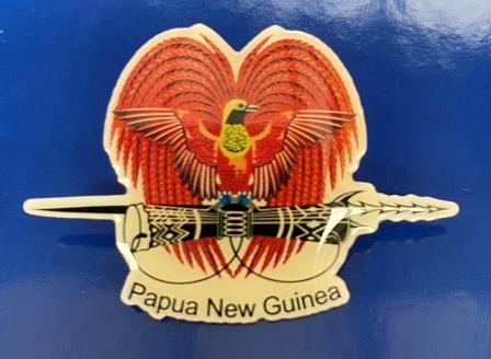 (image for) LAPEL BADGE: "Papua New Guinea Crest"