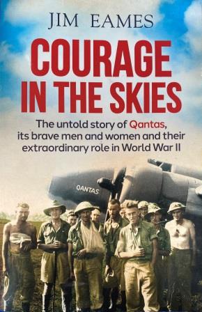 (image for) SOFTCOVER BOOK: "Courage In The Skies"