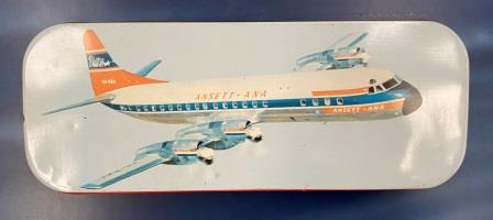 (image for) VINTAGE SWEETS TIN: "Ansett ANA Electra"