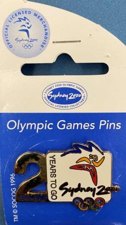 (image for) SCOCOG COUNTDOWN PIN: "2 Years To Go" (15.9.1998)