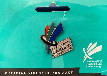 (image for) SOCOG PIN: "Paralympic Games Sydney 2000"