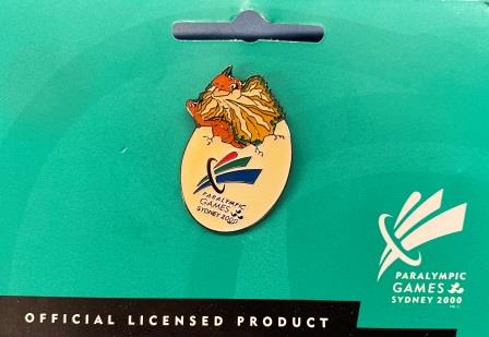 (image for) SOCOG PIN: "Paralympic Games Sydney 2000"