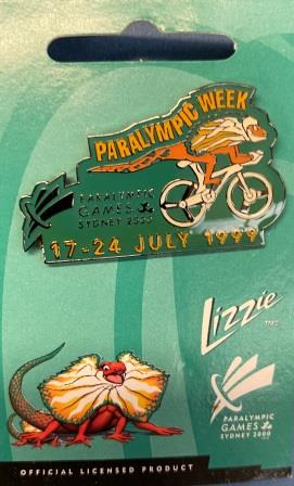 (image for) SOCOG PIN: "Paralympic Games Sydney 2000"