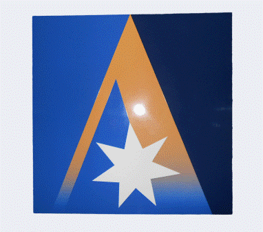 (image for) ANSETT AUSTRALIA STARMARK SIGNAGE - Click Image to Close