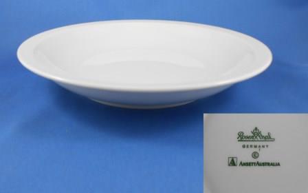 (image for) ANSETT AUSTRALIA WHITE CHINA BOWLS - 159mm (Set of 6)