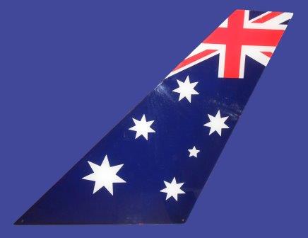 (image for) ACRYLIC TAIL: "Ansett Australia." - Click Image to Close